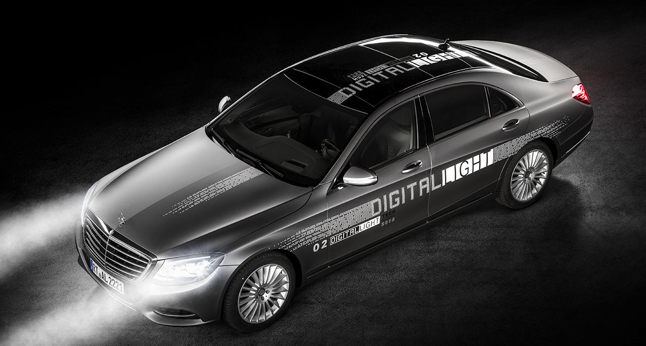 Mercedes-Benz Digital Light, luz inteligente
