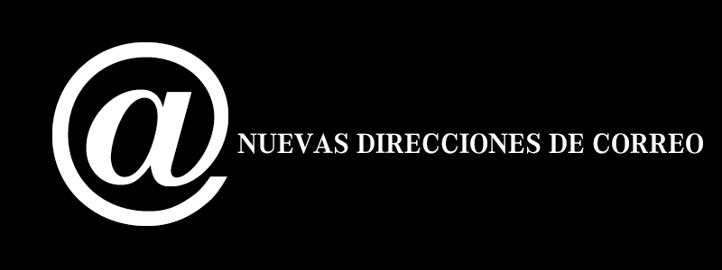 Cambio de direcciones de correo
