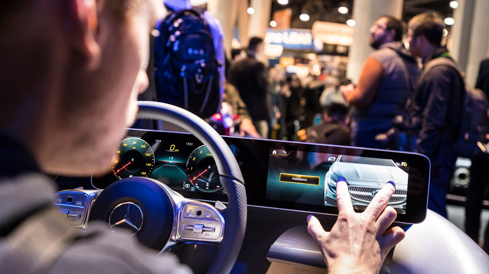 5Sistema MBUX Mercedes Benz